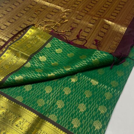 SEMI SILK SAREE SS1007